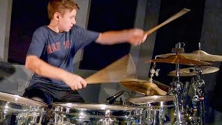 SEVENTEEN - WINGER (age 12) Drum Cover