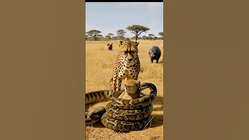 Heroic Cheetah Mother