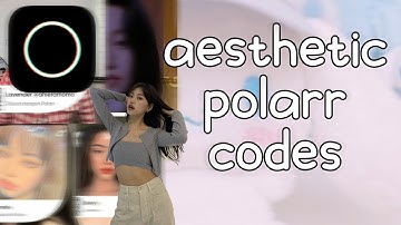 polarr code aesthetic