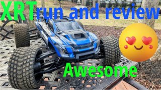 Traxxas XRT first run and review, its Awesome