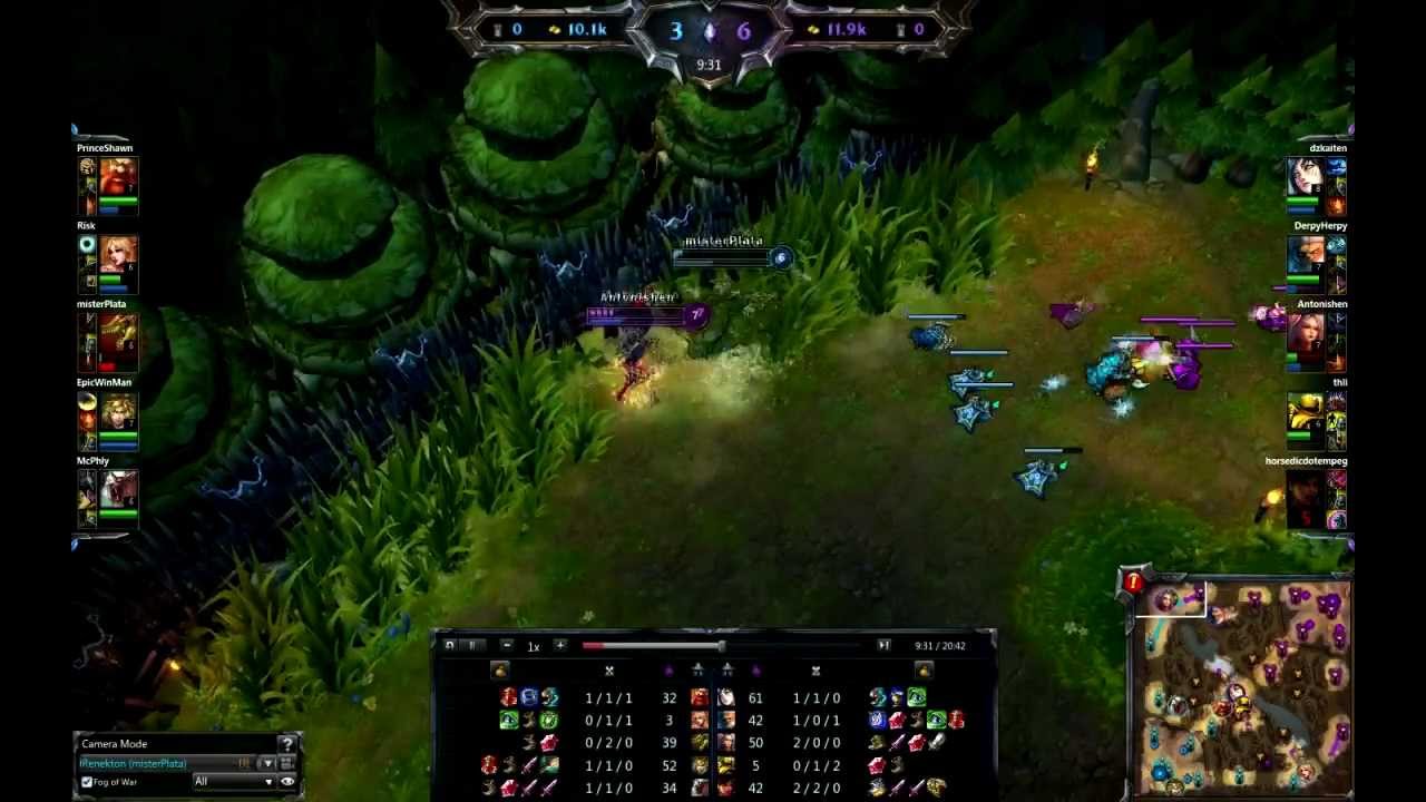 best renekton NA compilation