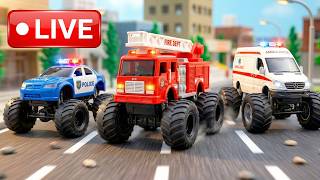 🔴 LIVE The Great Truck Rescue Mission! 🚜🚨