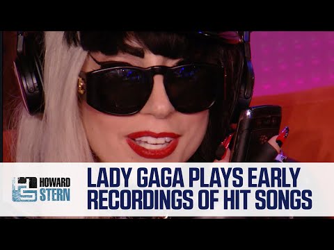 Lady gaga shares early recordings of some of her hit songs (2011)