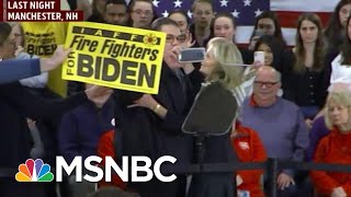 Joe Biden Reacts To Wife Fending Off Heckler: 'I Married Way Up' | Morning Joe | MSNBC