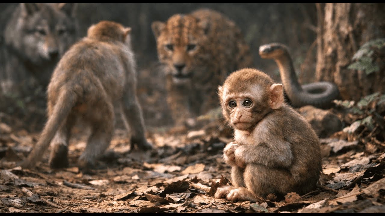 Macaque Life in the Forest 