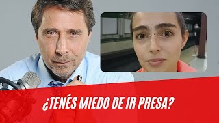 “¿Tenés miedo de ir presa?”, Eduardo Feinmann habló con la militante que llamó a saltar molinetes