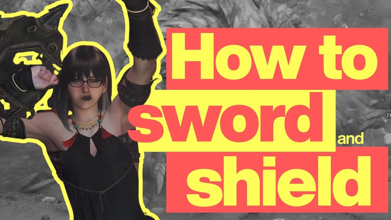 【MHWilds】How to Sword and Shield in Monster Hunter Wilds : Basic Movesets, Combos, and Builds!