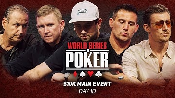WSOP Main Event | Day 1D with Ren Lin, Brian Hastings & Shiina Okamoto