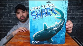 (ASMR) GIANT GUMMY SHARK MUKBANG