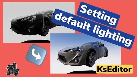 KsEditor Quick Tips | EP. 1 | Window Size and Default Illumination | Mamiya Motors