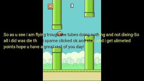 Unlimited points on Flappy Bird Hack