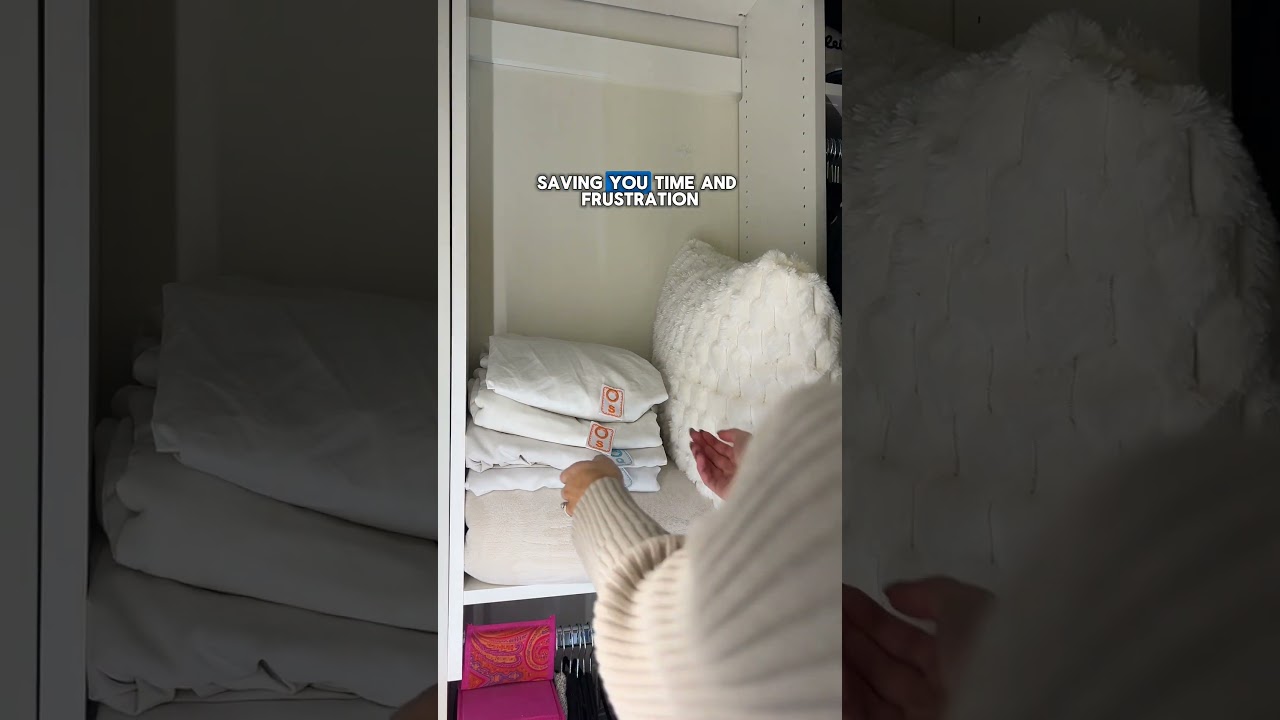 How To Organize Messy Linen Closet Beautifully