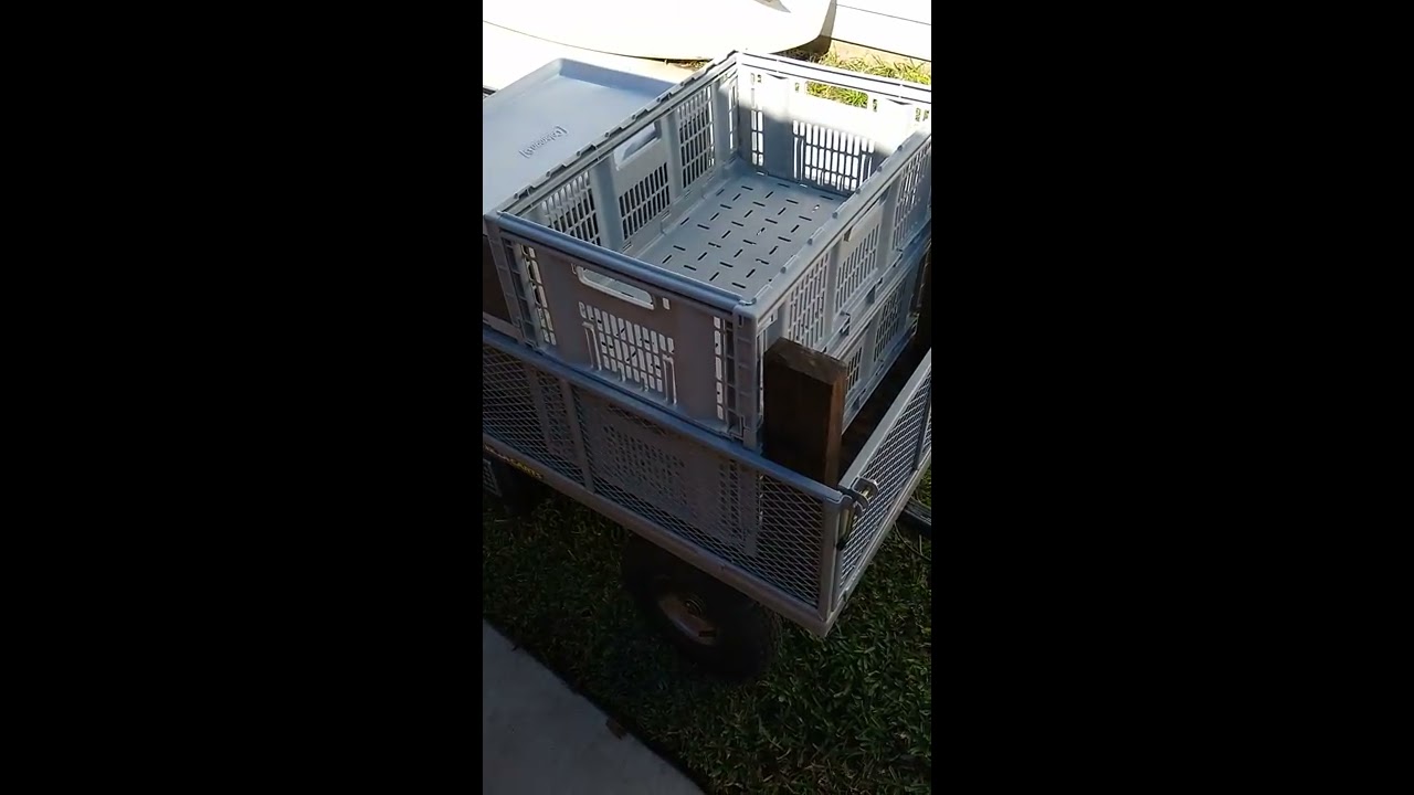 Motorized electric beach cart part 2 YouTube