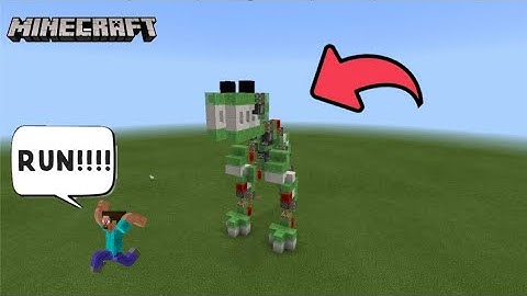 How to make a walking T-rex robot in Minecraft | ( DINOSAURS ARE COMING!! ) | Steve Universe