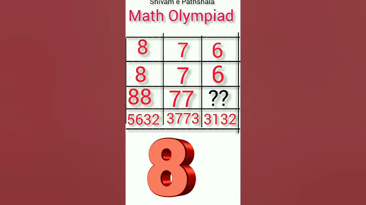 Math Olympiad Question | You should know how to solve this!! #shorts #viral #trending