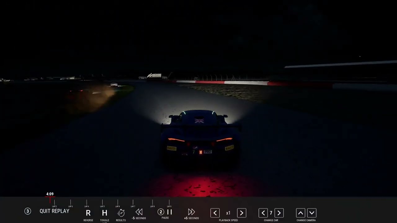 Silverstone Lap 1 Car24 vs Car39