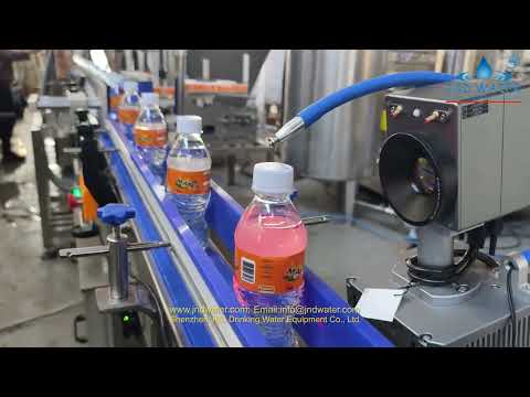 Bottled carbonated beverage production line