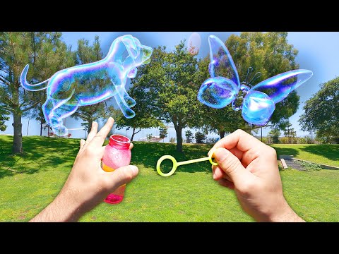 Video: Bubble generator - soap bubbles spinner - soap bubbles with spinner - soap bubbles set Mama&Kids 34237984