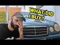 I bought a rusty old mercedes benz
