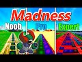 Madness - Friday Night Funkin' Tricky Mod Noob vs Pro vs Expert (Fortnite Music Blocks) - With Code