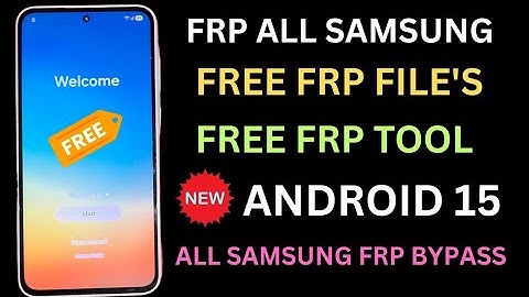 Game Over All Samsung Frp Android 15 | Free Frp File