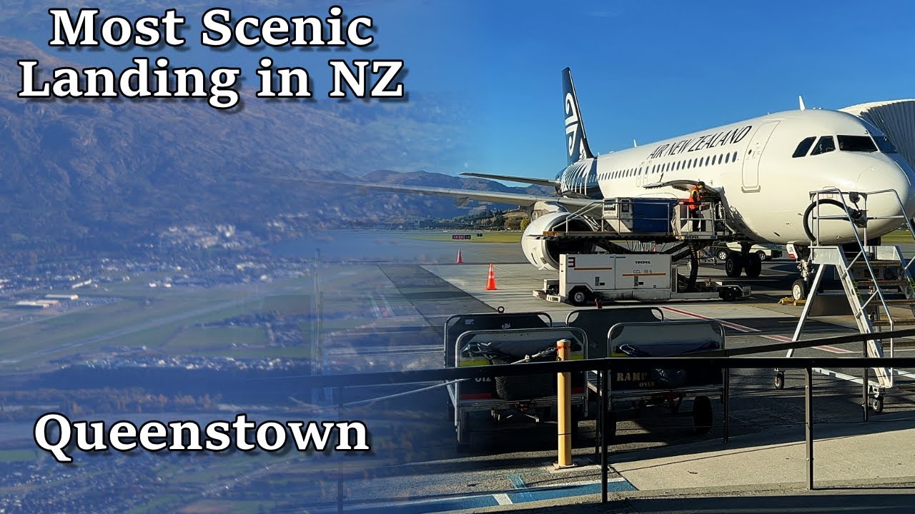 The Most Beautiful (and Crazy!) Landing in New Zealand: Air New Zealand ...
