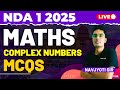 NDA 1 2025 Exam Maths Live - Complex Numbers MCQs
