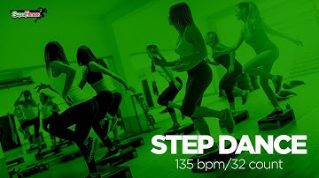 🔥 Step Dance Workout Music – 135 BPM / 32 Count (60-Min Session)