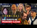 Des guests de premire classe dans terminal seulement sur canal