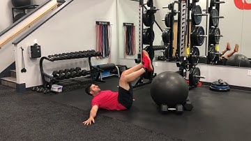 Matthew Ibrahim | Physioball Hamstring Tantrums