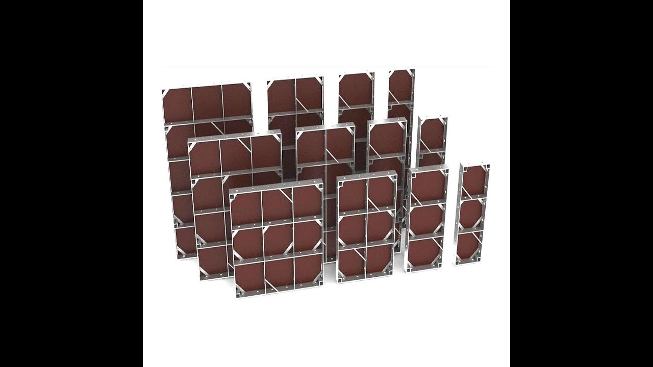 Опалубка мелко щитовая ленточного монолитного фундамента. Аренда ...