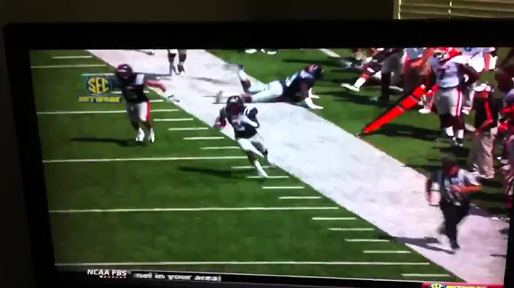 Ole Miss Touchdown vs Georgia 2011