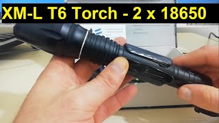 Awesome For Preppers - XM-L T6 Torch Flashlight - 2 x 18650 screenshot 5