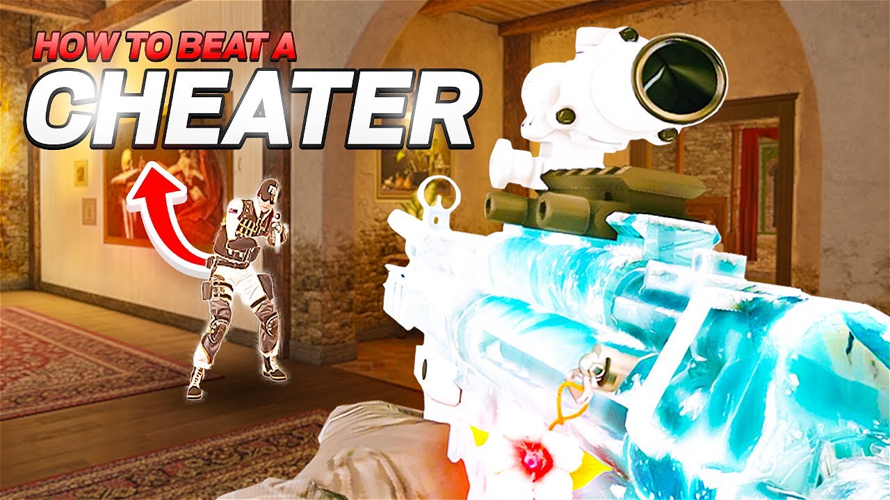 HOW TO BEAT A CHEATER IN RAINBOW 6 SIEGE - YouTube