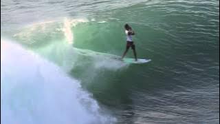 Rahtu Suargita Win Rip Curl Cup Trials Padang Padang 2014