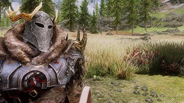 Verdant and Dark Forest tree and grass mods - TESV LE