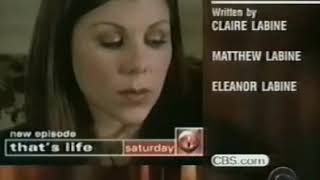 CBS Split Screen Credits (March 6, 2001)