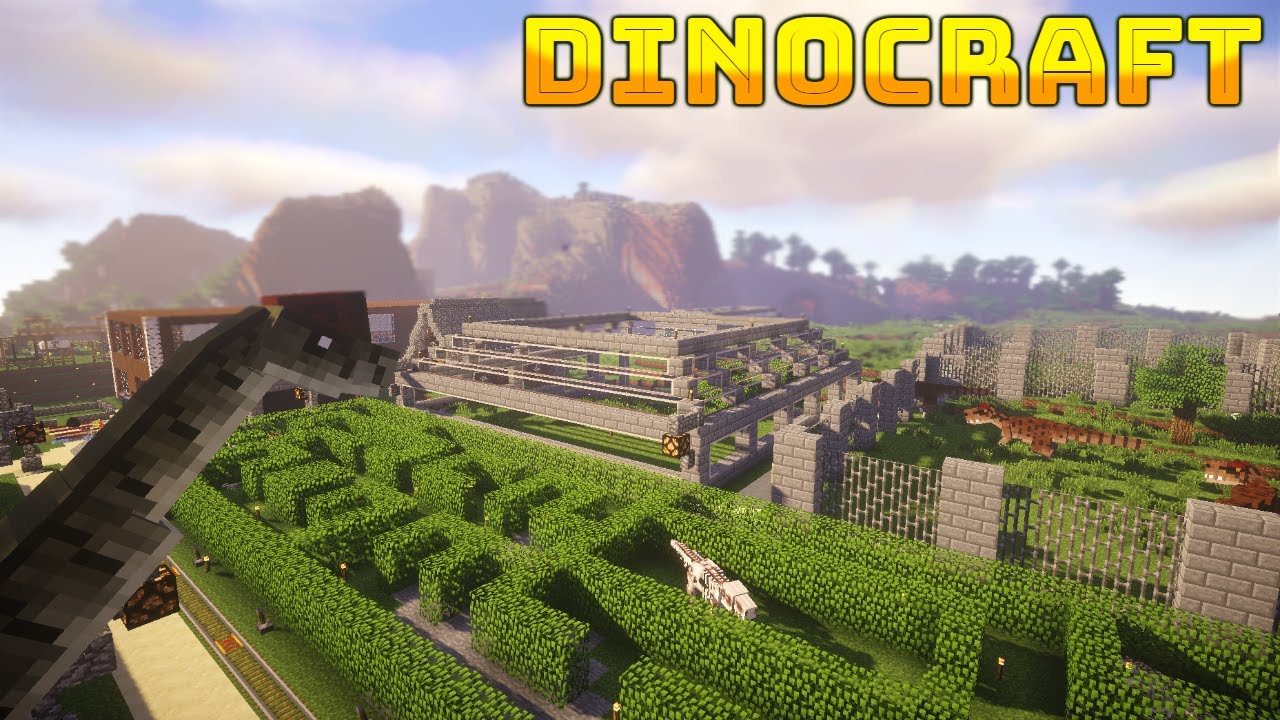 Moj star Minecraft svet z dinozavri