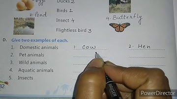 ECPS CLASS-1 SCIENCE CHAPTER 12 EXERCISES PART 2