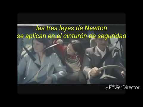 Video: ¿Cómo se aplican las leyes de Newton a los cinturones de seguridad?