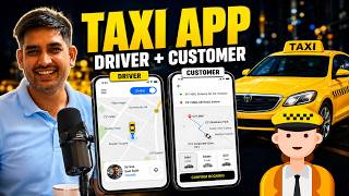 Trippi — استعراض لتطبيق تاكسي | تطبيق السائق والعميل جنباً إلى جنب | Hexalytics #تطبيق_تاكسي screenshot 2