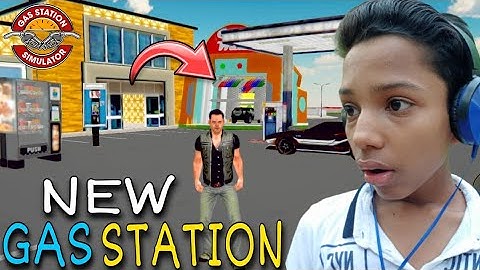 Gas Station Junkyard/filling Simulator Gameplay | Gas Station Simulator New Update In Android Game