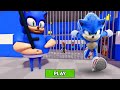 Movie sonic barrys prison run obby new update roblox  all bosses battle full game roblox