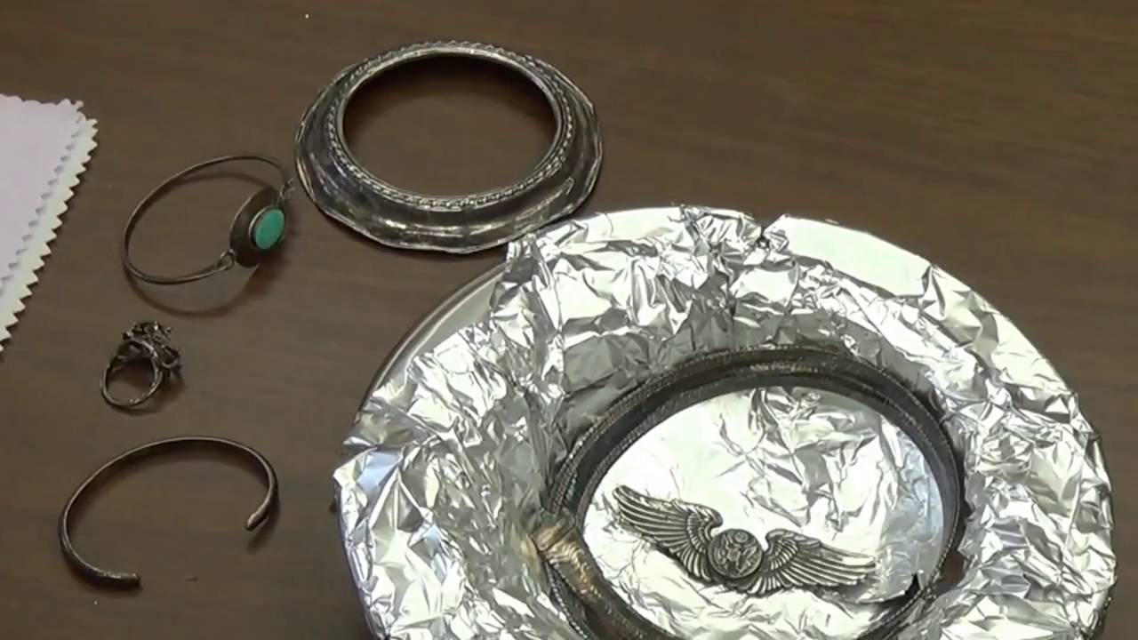 How To Clean Silver (DIY with Aluminum Foil & Baking Soda)