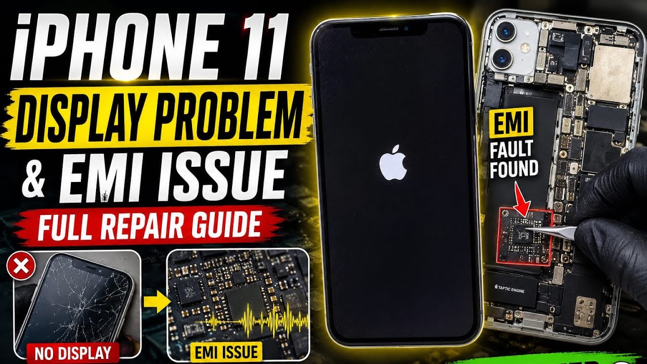 iPhone11 Display Problem Fix Repair Done |Full Repair Guide NO