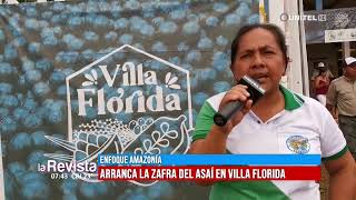 PANDO: "Enfoque amazonía" arranca la zafra del asaí en Villa Florida