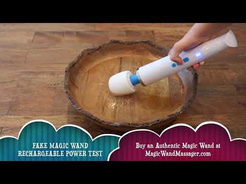 Fake Magic Wand Rechargeable Water Power Test