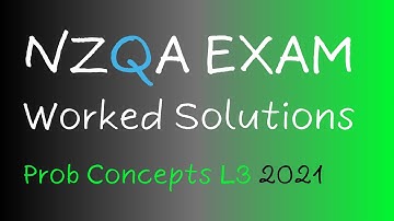 2021 Probability Concepts Worked Solutions AS91585