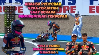 Walaupun Terjatuh Di Race-1 Veda Tunjukan Penampilan Yang Positif | Siap Hadapi Race-2