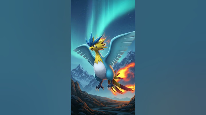 Zapmolcuno                            #pokemon #pokemonfusion #nintendo #gamefreak